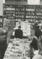 Interior librería Gran Vía 1960